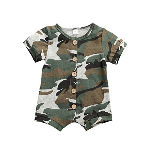 Newborn Summer Baby Boy Girl Rompers Bodysuit Jumpsuit Playsuit One Piece Outfit Clothes