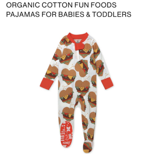 Organic Cotton Fun Foods Pajamas For Babies & Toddlers | Honest Baby Clothing
