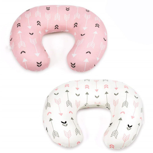 2 Pcs Newborn Baby Nursing Pillowcase Maternity U-Shaped Breastfeeding Pillow Case Infant Cotton Feeding Milk Cushion Cover