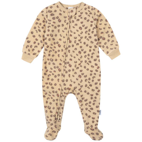 Baby & Toddler Girls Leopard Footed Fleece Pajamas – Gerber Childrenswear