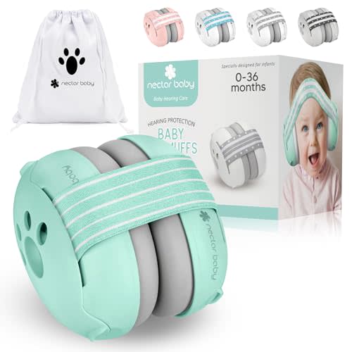 Baby Ear Protection, Noise Cancelling Headphones for Babies, Noise Reduction Earmuffs for Infant and Toddlers up to 36 Months
