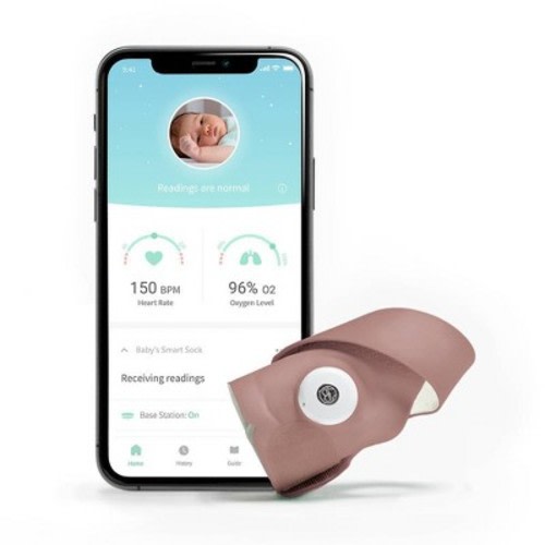 Owlet Smart Sock 3 Baby Monitor with Oxygen & Heart Rate