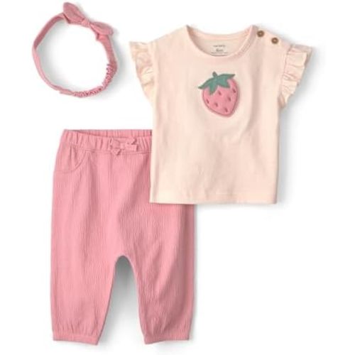 Carter's Baby Girls' 3-piece Pant Set
