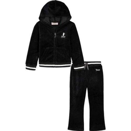 Velour Hoodie & Pants Set