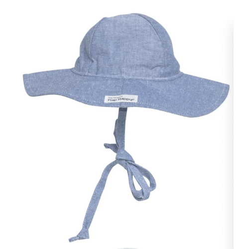 UPF 50+ Floppy Hat (Chambray, M) – FlapHappy