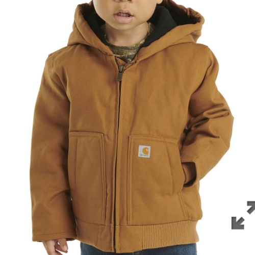 Boys' Hooded Insulated Active Jac (Baby/Toddler) | Kids' Active Jacs | Carhartt
