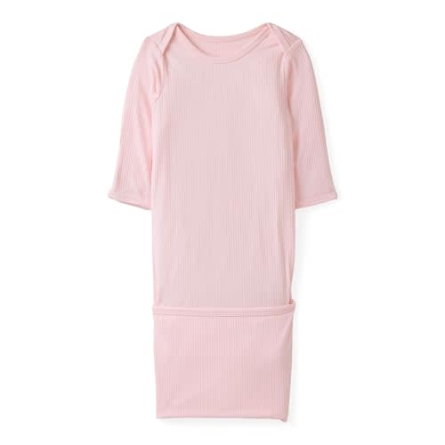 Little Sleepies Newborn Infant Gown, Soft Viscose from Bamboo Baby Gown for Newborn Girls & Boys Baby Clothes, Infant Sleeper