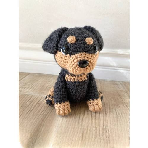 Rottweiler Plushie (Customization Available)