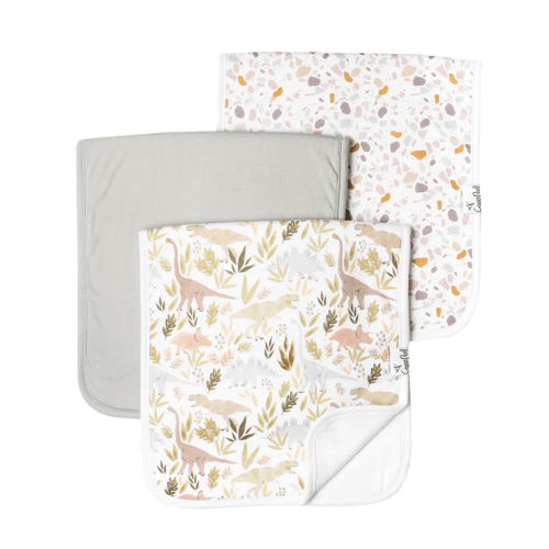 COPPER PEARL Burp Cloths - Rex