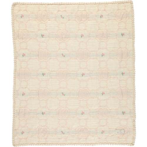 Cleo Blanket Vintage Wallpaper Floral - Bebe Organic | Maisonette