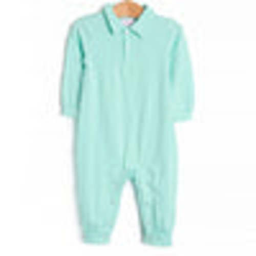 Levi Long Romper, Mint Green – Stitchy Fish