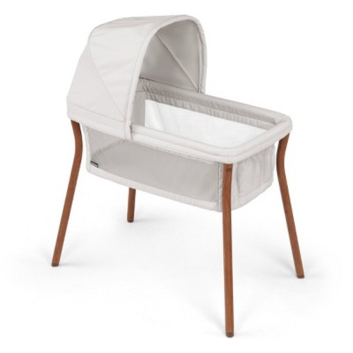 Chicco LullaGo Anywhere LE Portable Bassinet - Serene: Modern Design, Metal & Plastic Frame, Polyester Fill