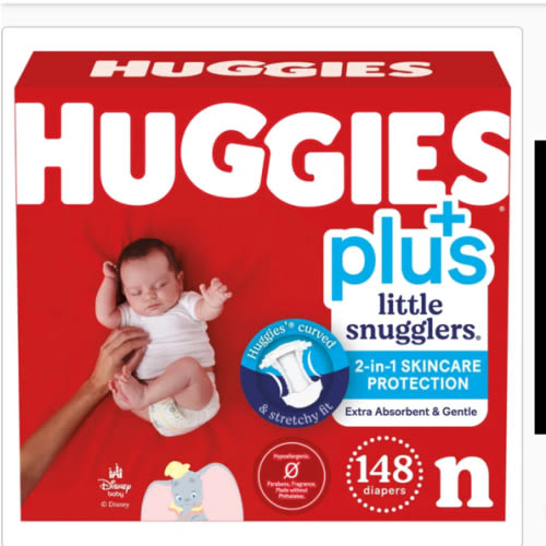 Huggies Plus Diapers Size Newborn | Costco