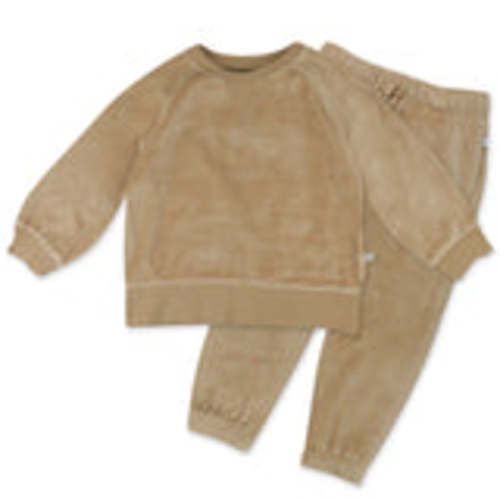 Velour Sweatsuit | Honest Baby Clothing