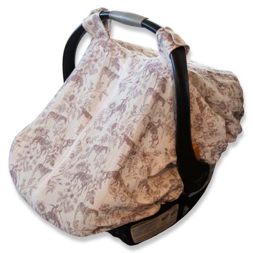 Western Daydream Rose Muslin Car Seat Cover – Cowkid Clothing Company