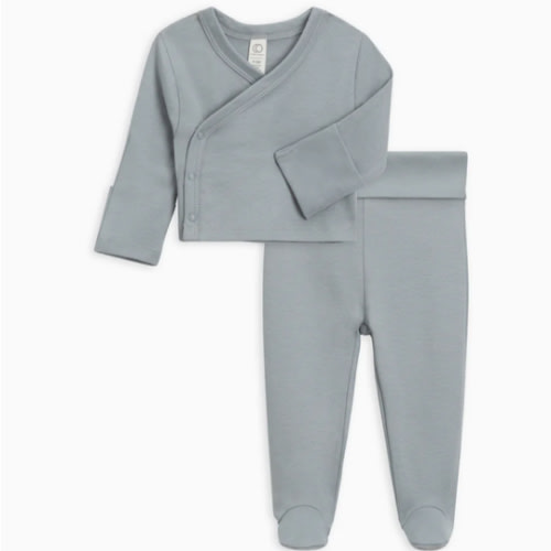 Riley 2 Piece Kimono Wrap Top and Pant Set