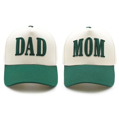 Mom and Dad Matching Trucker Hats, New Parents Gifts for Couples