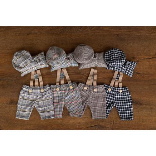 Newborn Boy Outfit, Boy Newsboy Hat Newborn, Newborn Coming Home Outfit Boy, Newborn Photography Props, Baby Newsboy Cap Newborn Overall Boy