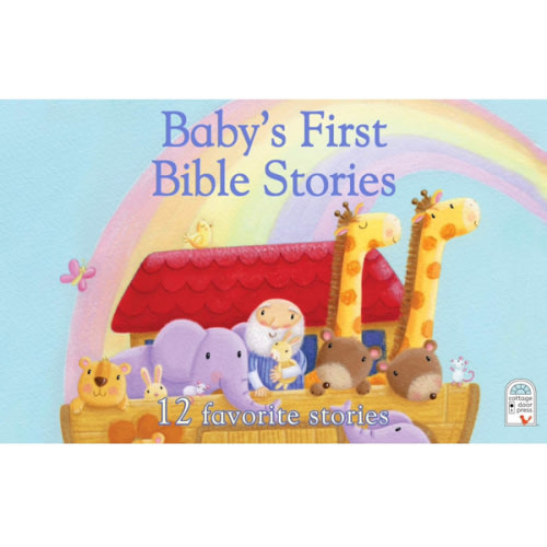 Baby's First Bible Stories Padded Board Book - Gift for Easter, Christmas, Communions, Newborns, Birthdays, Beginner Bible