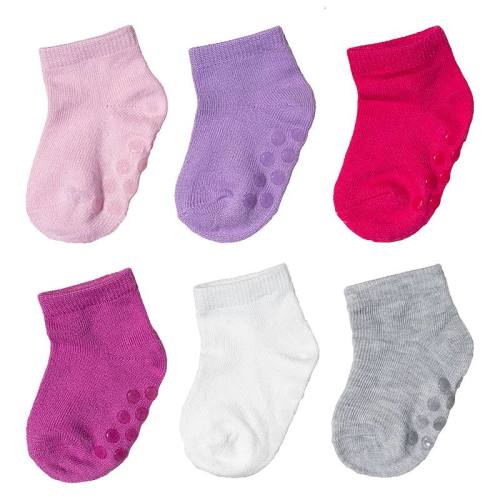 Baby & Toddler Jumping Beans® 6-pack Low-Cut Softest Grip Socks