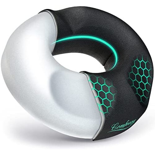 Patented Design Donut Pillow Tailbone Hemorrhoid, for Support Pain Relief Cushion for Hemorrhoid, Pregnancy, Prostate, Post Natal, Post Surgery and Sciatica, Memory Foam Chair Seat Cushion