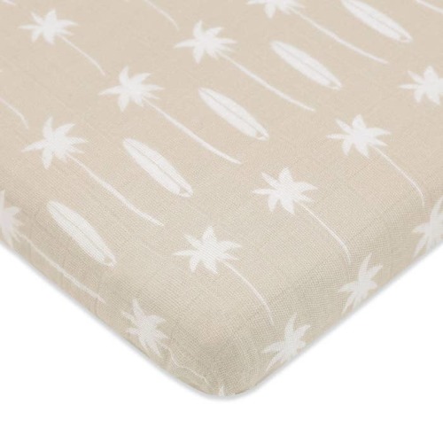 Muslin All-Stages Midi Crib Sheet