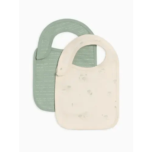2-Pack Bibs - Pebble + Umbrella