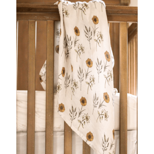 Holy Family Muslin Swaddle Blanket