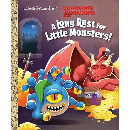 A Long Rest for Little Monsters! (Dungeons & Dragons) (Little Golden Book)