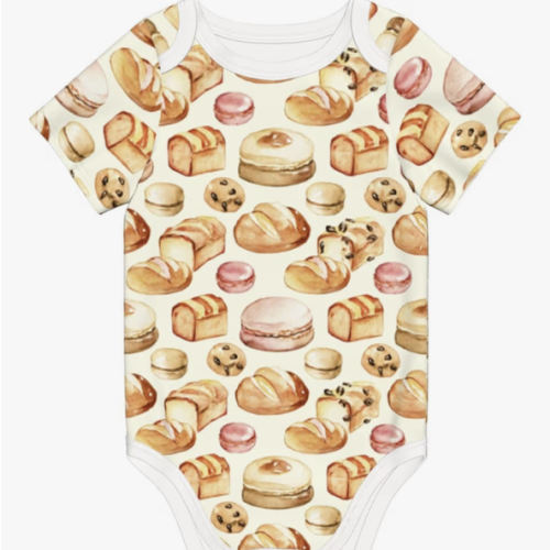 Unisex Baby Bodysuits Girls' Short Sleeve Onesie, Soft Newborn Infant Summer Clothes For 0-24 Months