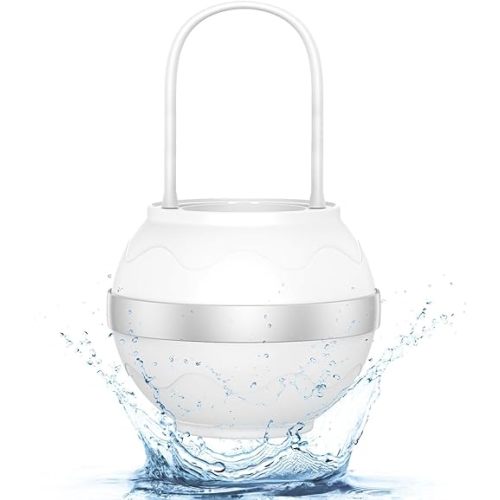 Bath Filter for Tub Faucet - 10 Stages Bath Water Filter 2,500 Gallons, Removes Contaminants & pH Balancer, Improved Skin, Hair, and Nail Condition - BPA-Free & Easy Install (White)