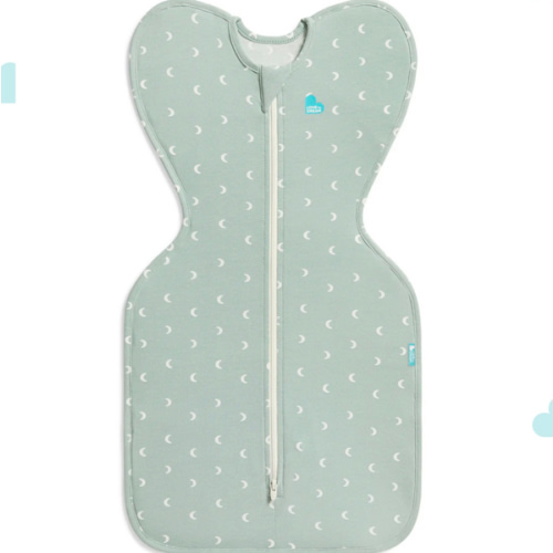 Swaddle Up™ 1.0 TOG Cotton Olive Moon