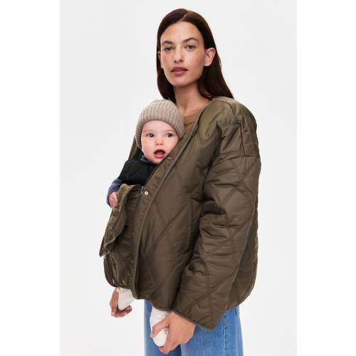 MAMA BEFORE & AFTER QUILTED BABYWEARING JACKET