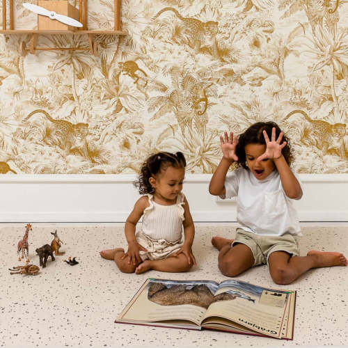 Terrazzo Foam Play Mat – Sandstorm | Copenhagen Kid