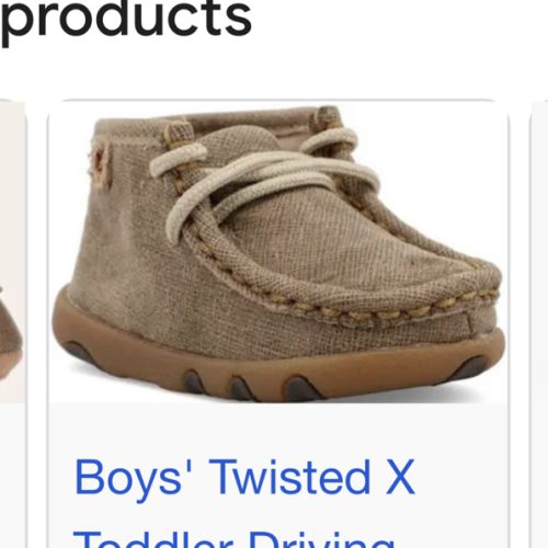 Twisted X Toddler Boys' Driving Mocs