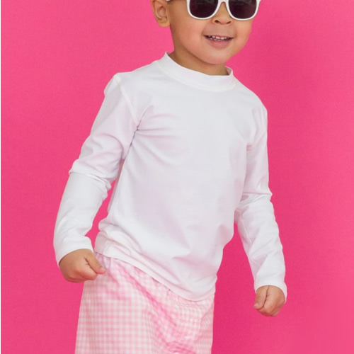 Long Sleeve Rash Guard | RuffleButts & RuggedButts