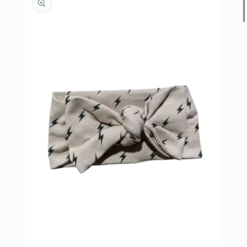 Lightning Bolt Knotted Bow Headband | Baby & Toddler Bow – Rippers & Rascals