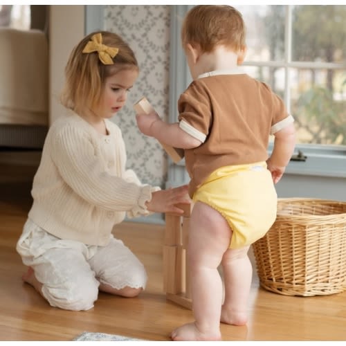 Organic Cloth Diaper Bundle Starter – Esembly (comes in 3 pack)