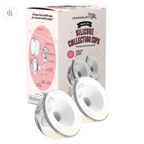 Silicone Milk Collection Cups | Legendairy Milk