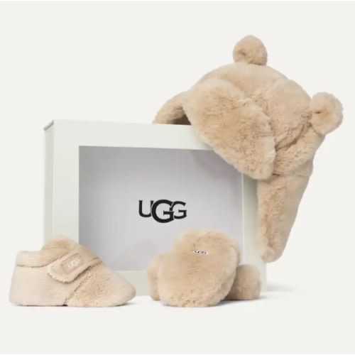 UGG Baby Bixbee and Hat and Mitten Set