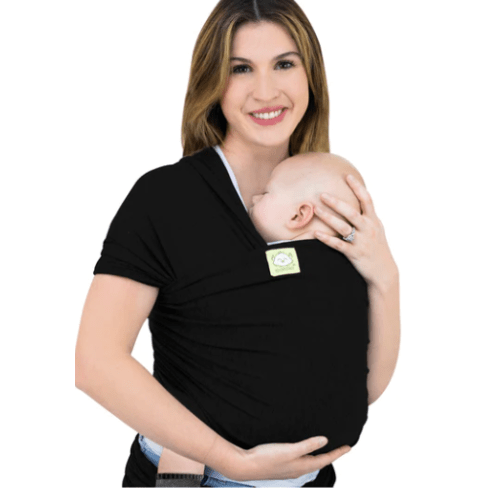 KeaBabies Baby Wrap Carrier (Trendy Black)