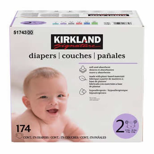 Kirkland Signature Diapers Sizes 1-2 | Costco