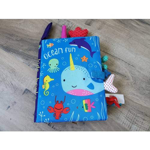 Cute Soft Cloth Animal Baby Books in 5 Styles