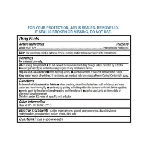 Medicated Hemorrhoidal Pads - 100ct - up & up™