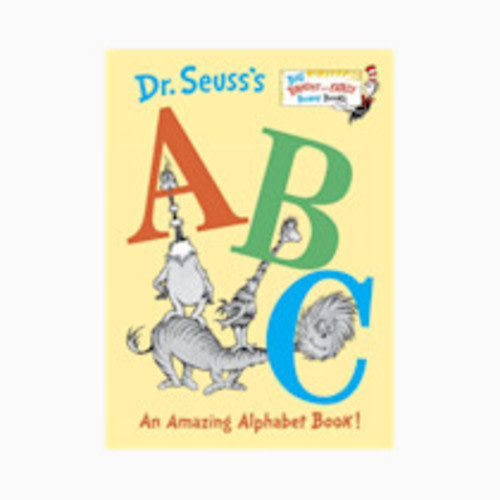 Dr. Seuss's ABC: An Amazing Alphabet Book! (Bright & Early Board Books)