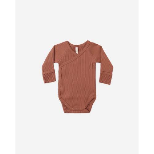 Side Snap Bodysuit || Red