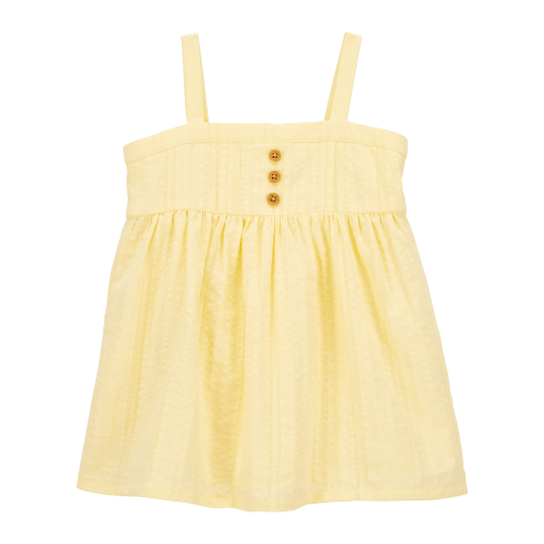 Baby Seersucker Tank Dress - Yellow - OshKosh | Carter's