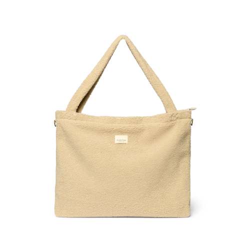 Teddy Diaper Bag | Ecru
