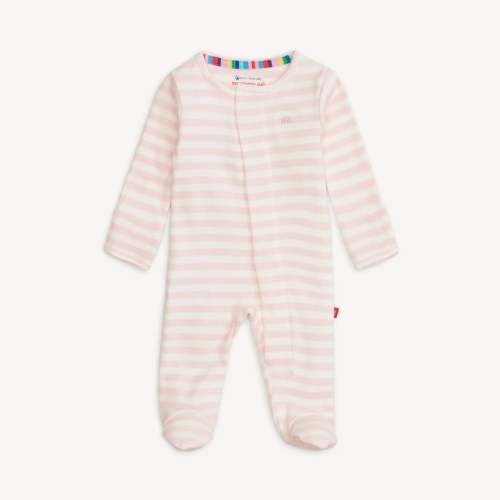 Magnetic Me Girls Organic Cotton Footie
