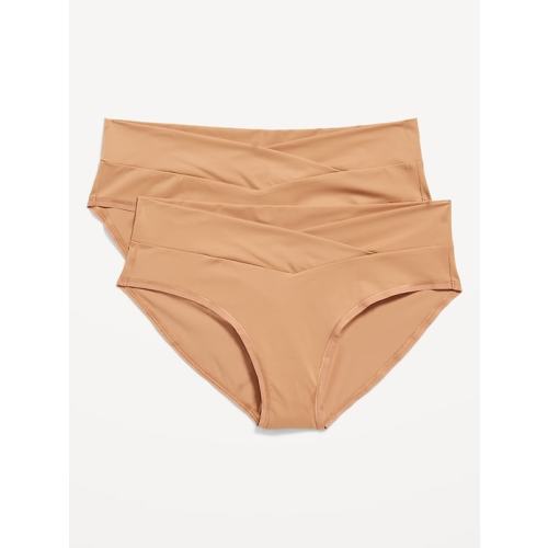 Maternity Low-Rise Bikini Underwear 2-Pack | Old Navy
